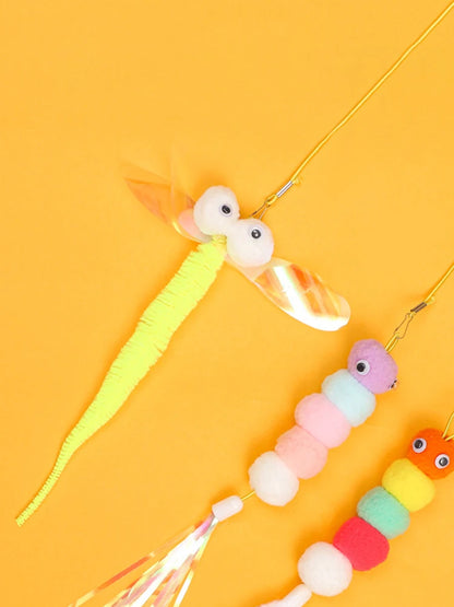 Hanging Door Cat Feather Toy