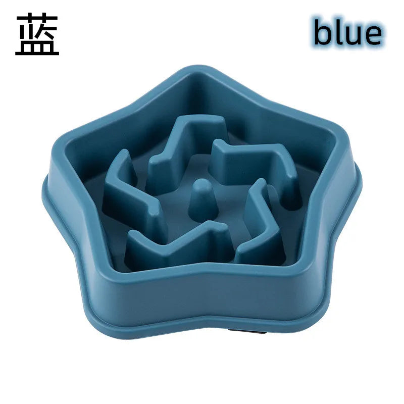 Anti-Choke Slow Feeder Bowl for Cats & Dogs