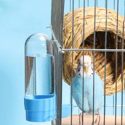 Hanging Cage Feeder & Water Dispenser for Birds & Small Pets
