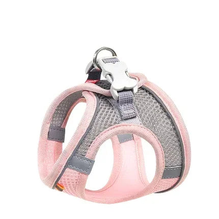 Breathable Mesh Harness Vest for Small Dogs & Cats