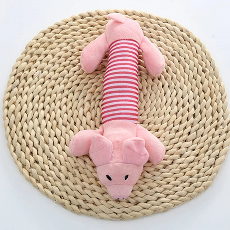 Squeaky Plush Chew Toy for Dogs