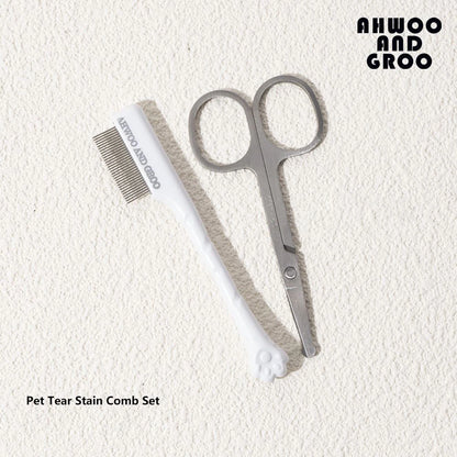 Tear Stain & Face Grooming Comb Set