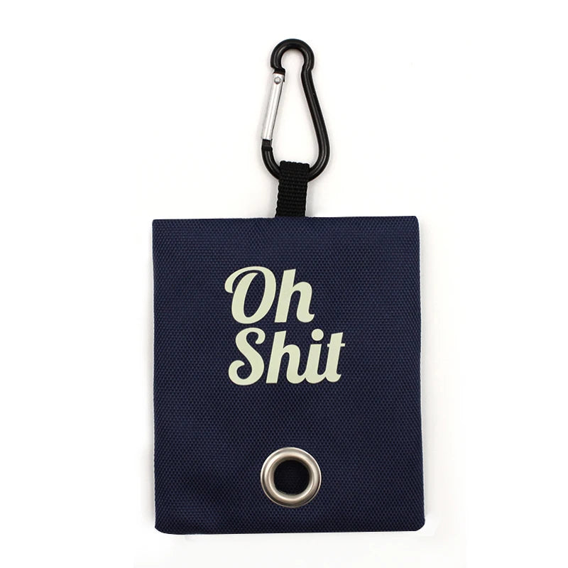 Canvas Poop Bag Dispenser Pouch