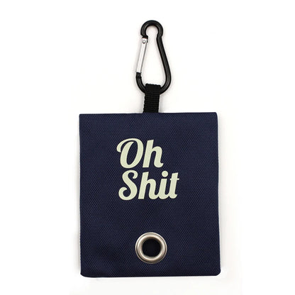 Canvas Poop Bag Dispenser Pouch