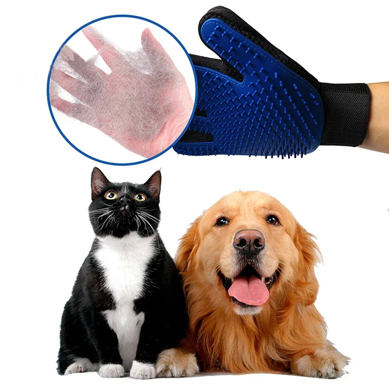 Silicone Pet Grooming & Bath Gloves