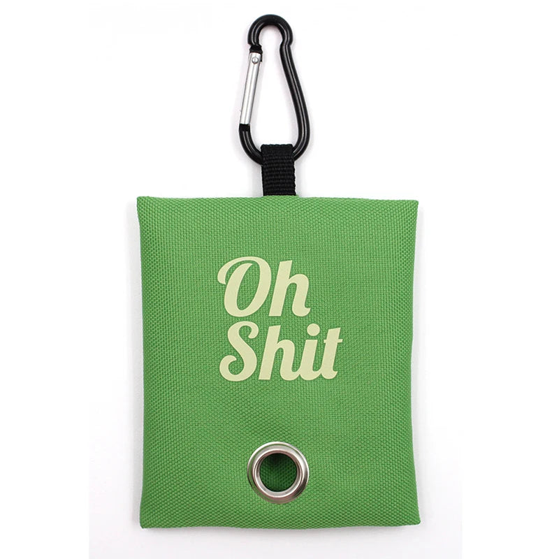 Canvas Poop Bag Dispenser Pouch