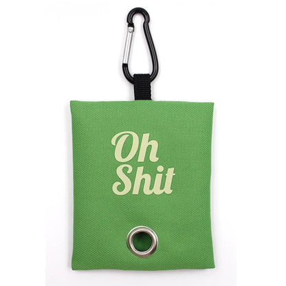 Canvas Poop Bag Dispenser Pouch