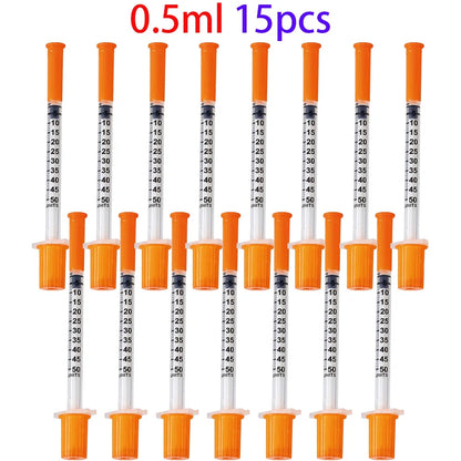 Disposable Veterinary Syringes 0.5–1ml (Multi-Pack)