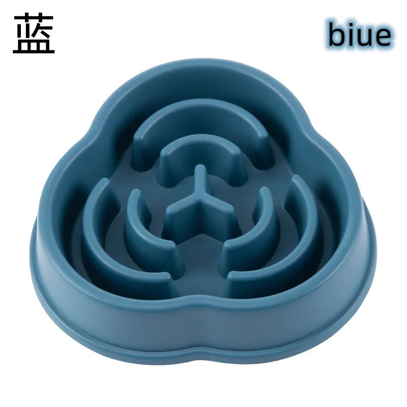 Anti-Choke Slow Feeder Bowl for Cats & Dogs