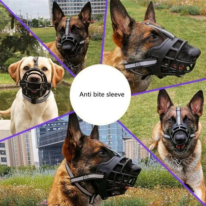 Breathable Silicone Dog Muzzle