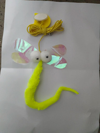 Hanging Door Cat Feather Toy