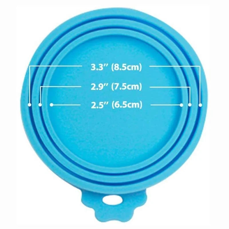 3-in-1 Silicone Pet Food Can Lid