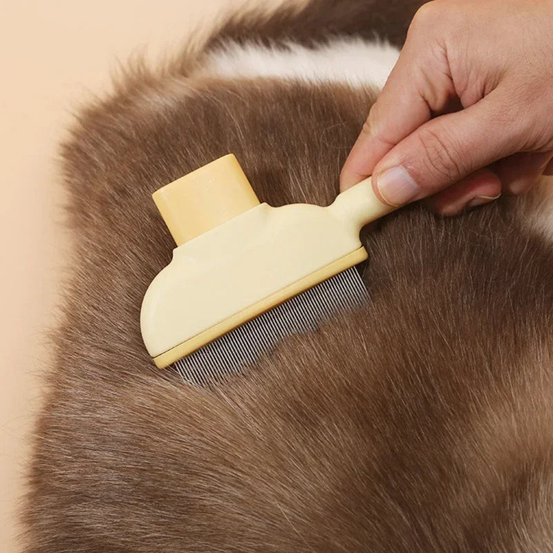 Stainless Steel Grooming Comb for Cats & Dogs