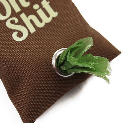 Canvas Poop Bag Dispenser Pouch