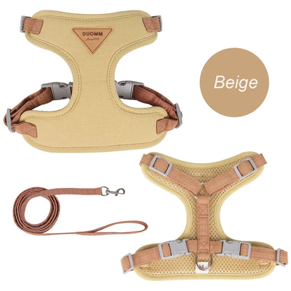 Padded Harness & Leash Set for Cats & Small Dogs