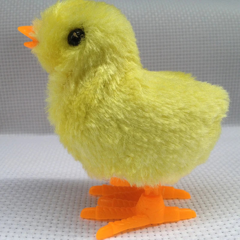 Wind-Up Hopping Chick Cat Toy
