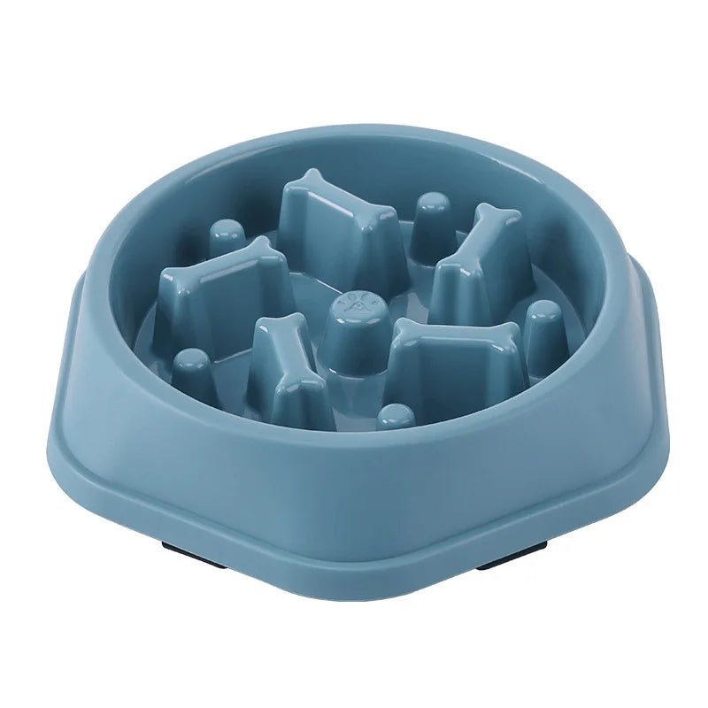 Anti-Choke Slow Feeder Bowl for Cats & Dogs