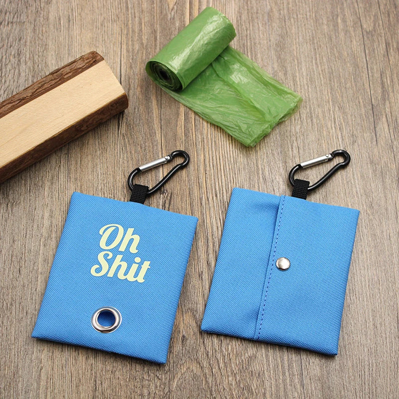 Canvas Poop Bag Dispenser Pouch