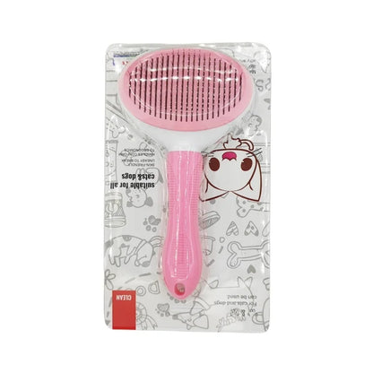 Self-Cleaning Slicker Brush for Cats & Dogs