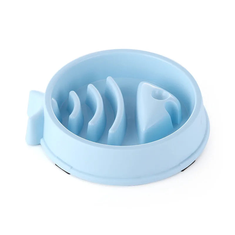 Anti-Choke Slow Feeder Bowl for Cats & Dogs