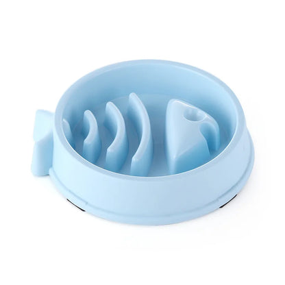 Anti-Choke Slow Feeder Bowl for Cats & Dogs