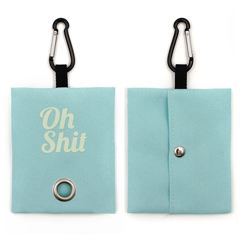 Canvas Poop Bag Dispenser Pouch