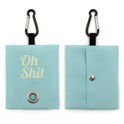 Canvas Poop Bag Dispenser Pouch