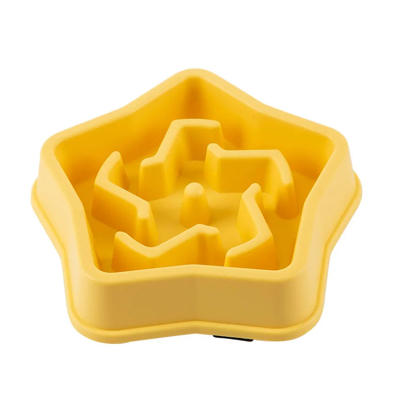 Anti-Choke Slow Feeder Bowl for Cats & Dogs