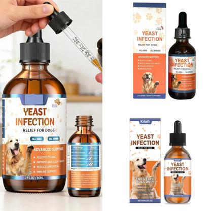 Herbal Skin & Coat Drops for Dogs (60ml)