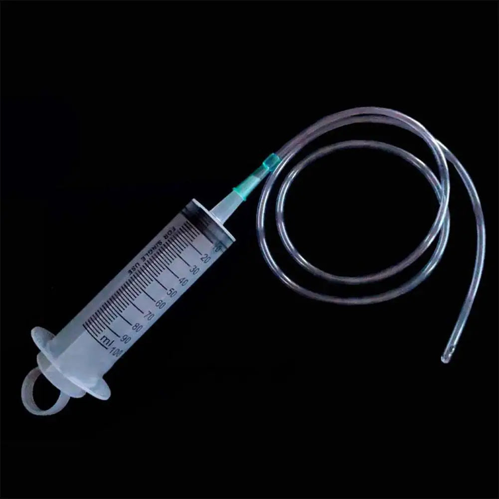 Large Feeding Syringe with 1m Hose (100–550ml)