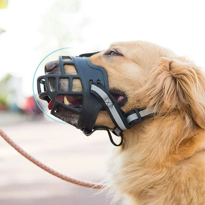 Breathable Silicone Dog Muzzle