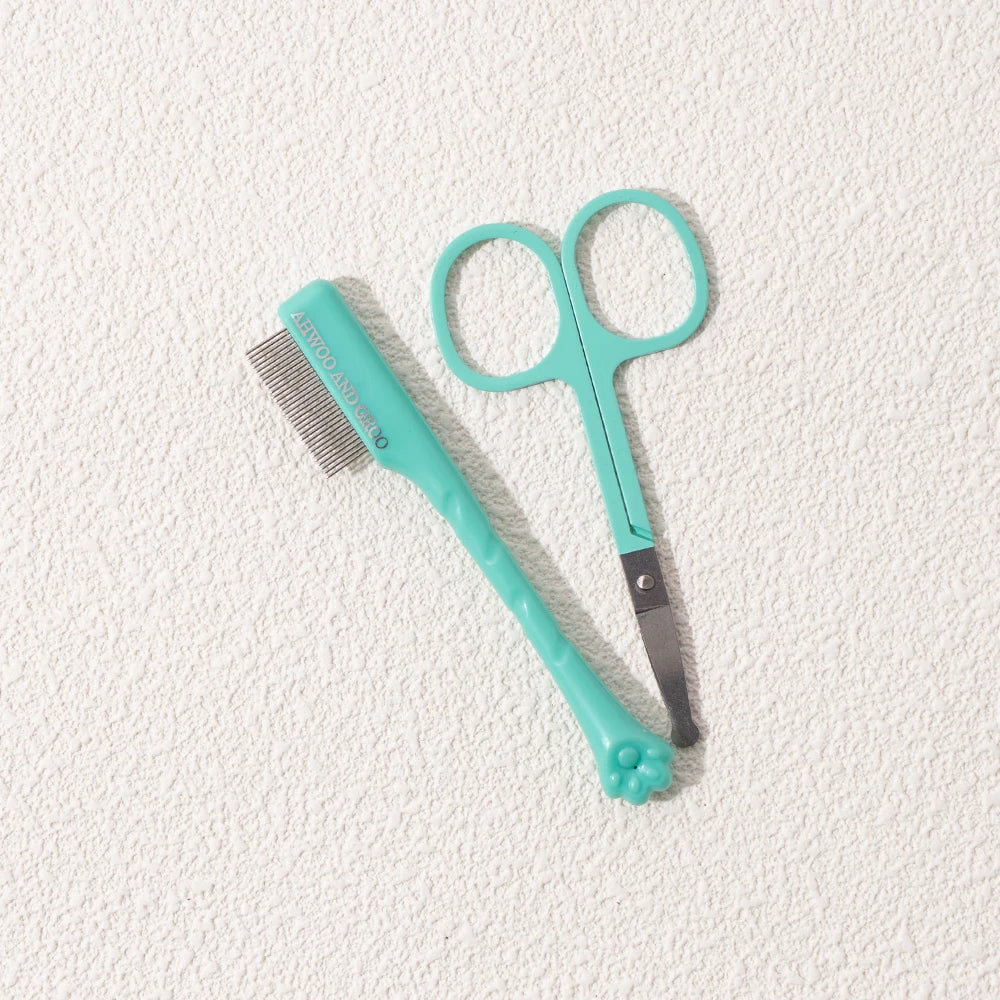 Tear Stain & Face Grooming Comb Set
