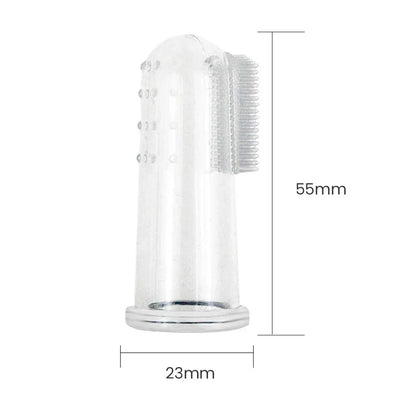 Silicone Finger Toothbrush for Dogs & Cats