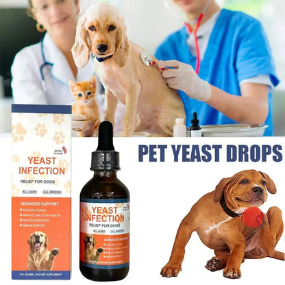 Herbal Skin & Coat Drops for Dogs (60ml)